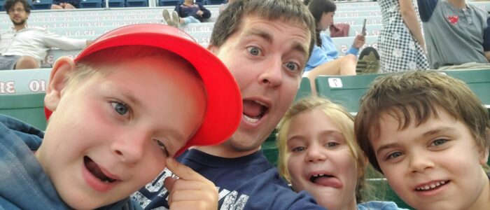 Fans at Portland Seadogs Baseball Stadium